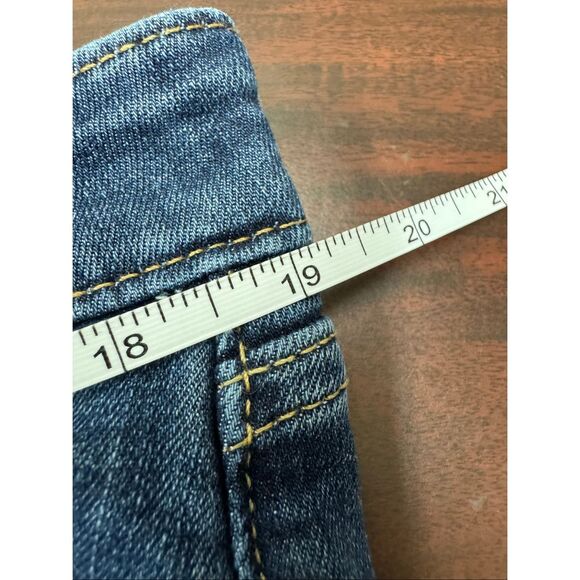 Signature Levi’s Mid Rise Bootcut Jeans Size 16 Long - Picture 8 of 9